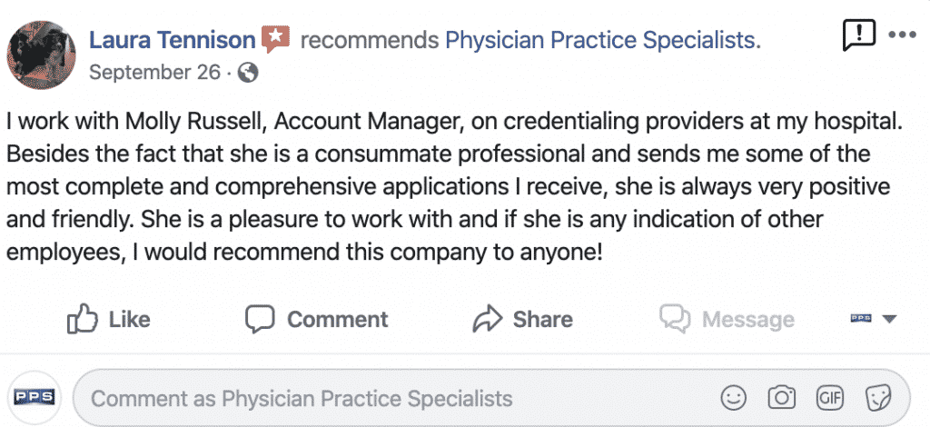 credentialing review